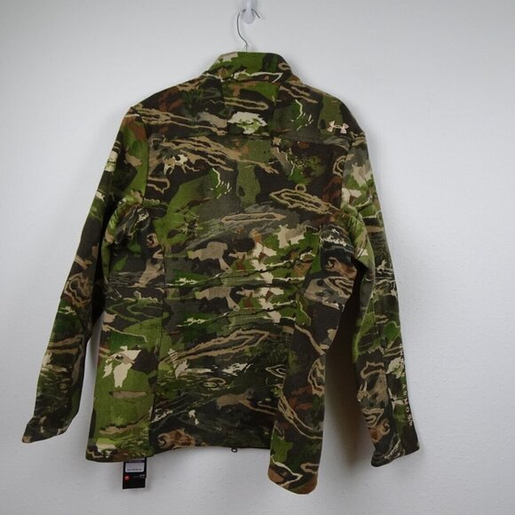 Under Armour UA Hunting Jacket Stealth Mid-Season Wool Scent Control Women 2XL - Picture 6 of 16